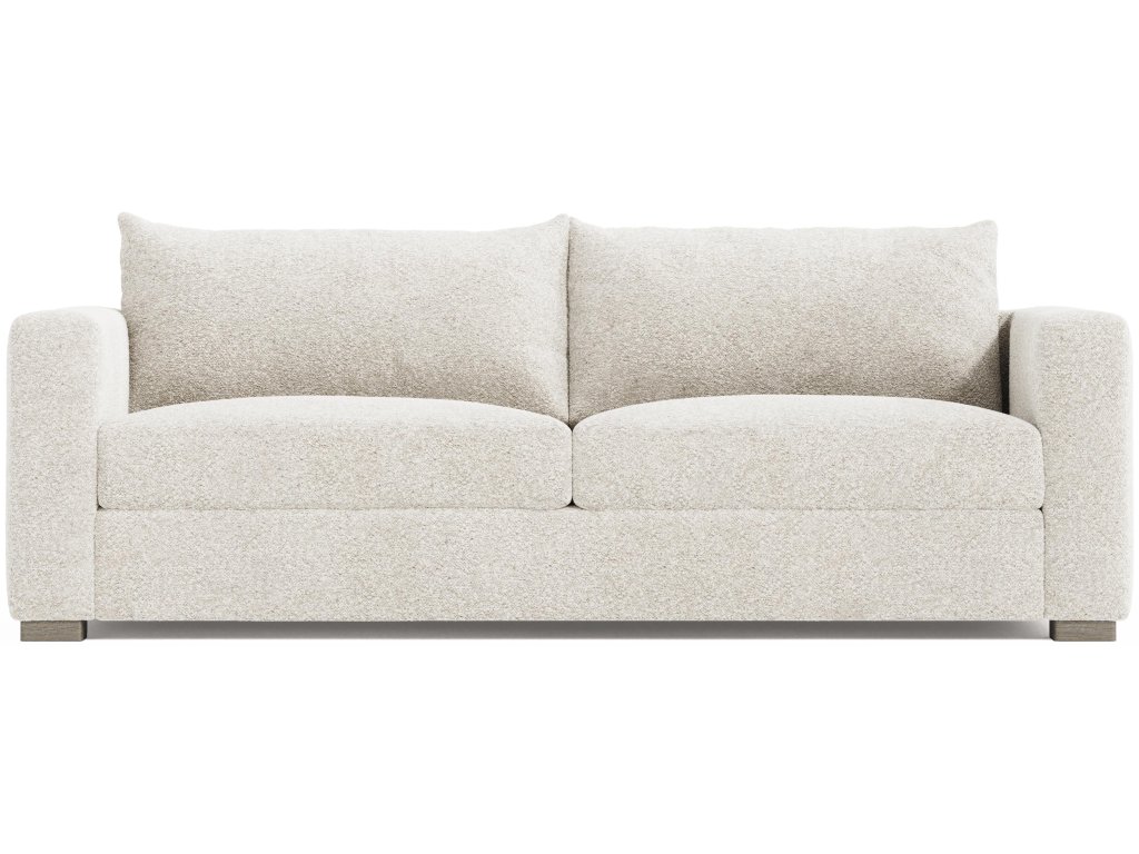 Helena Fabric Sofa Wood Foot - image 5