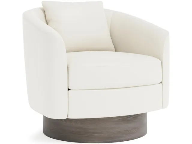 Camino Leather Swivel Chair