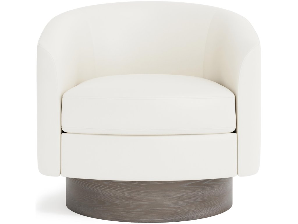 Camino Leather Swivel Chair - image 5