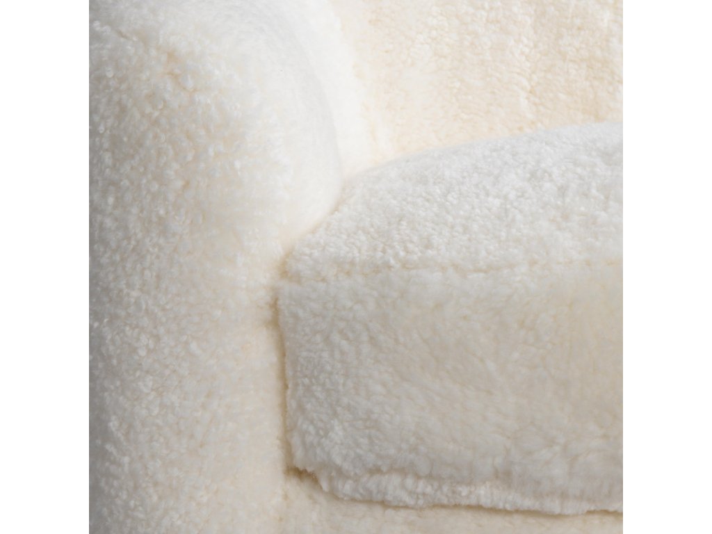 Camino Shearling Swivel Chair - image 4