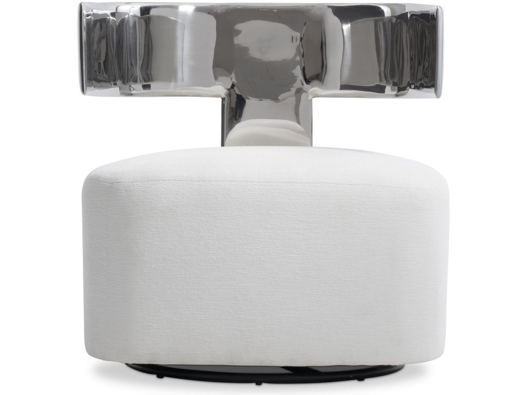 Ares Fabric Swivel Chair - image 2