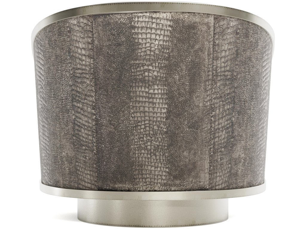 Miles Leather Swivel Chair - image 3