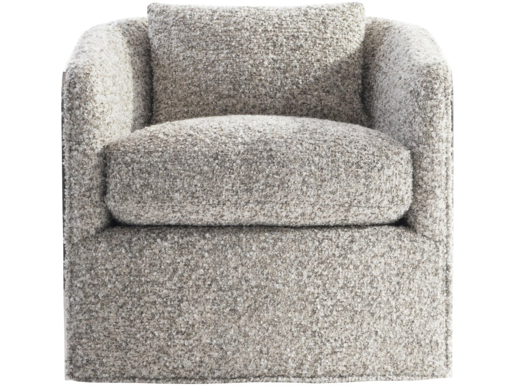 Anastasia Fabric Swivel Chair - image 2