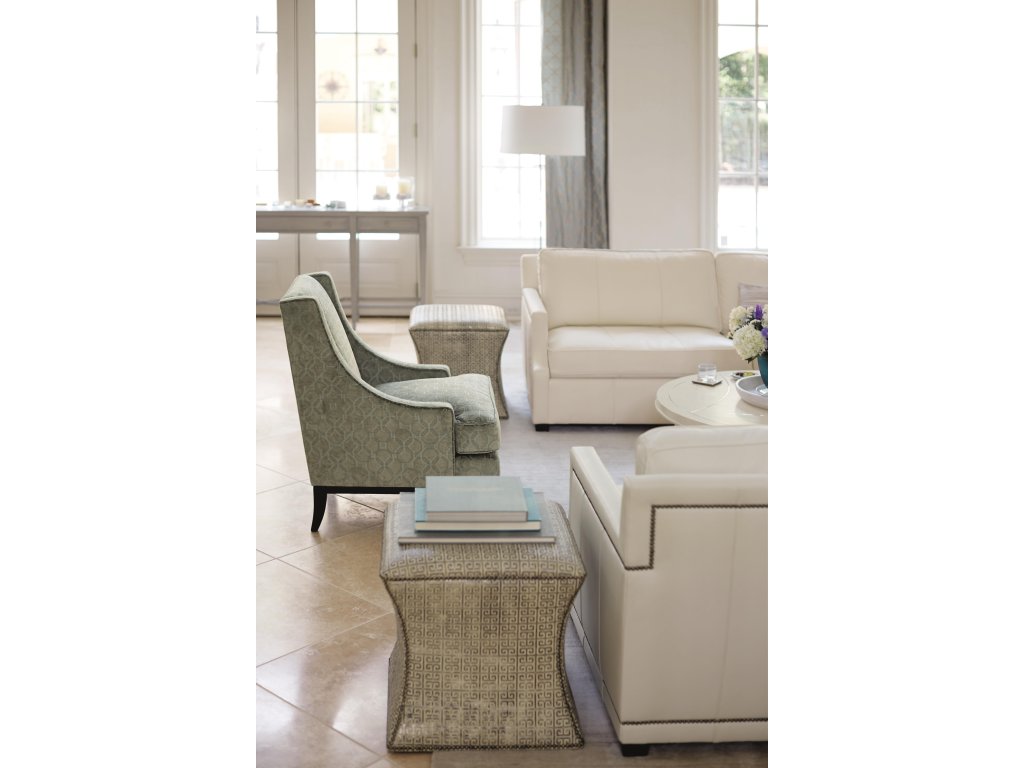 Roscoe Fabric Ottoman - image 2