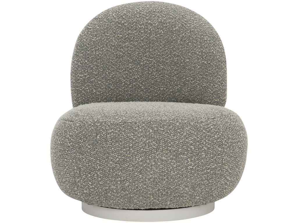 Lulu Fabric Swivel Chair - image 2