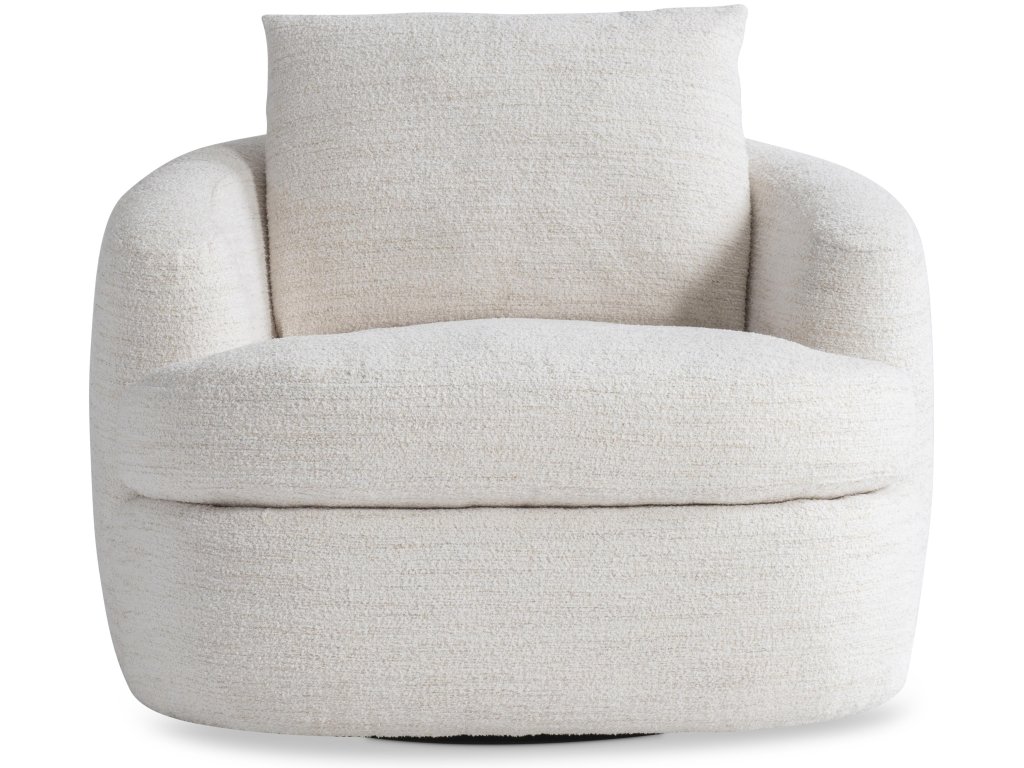 Jules Fabric Swivel Chair - image 2