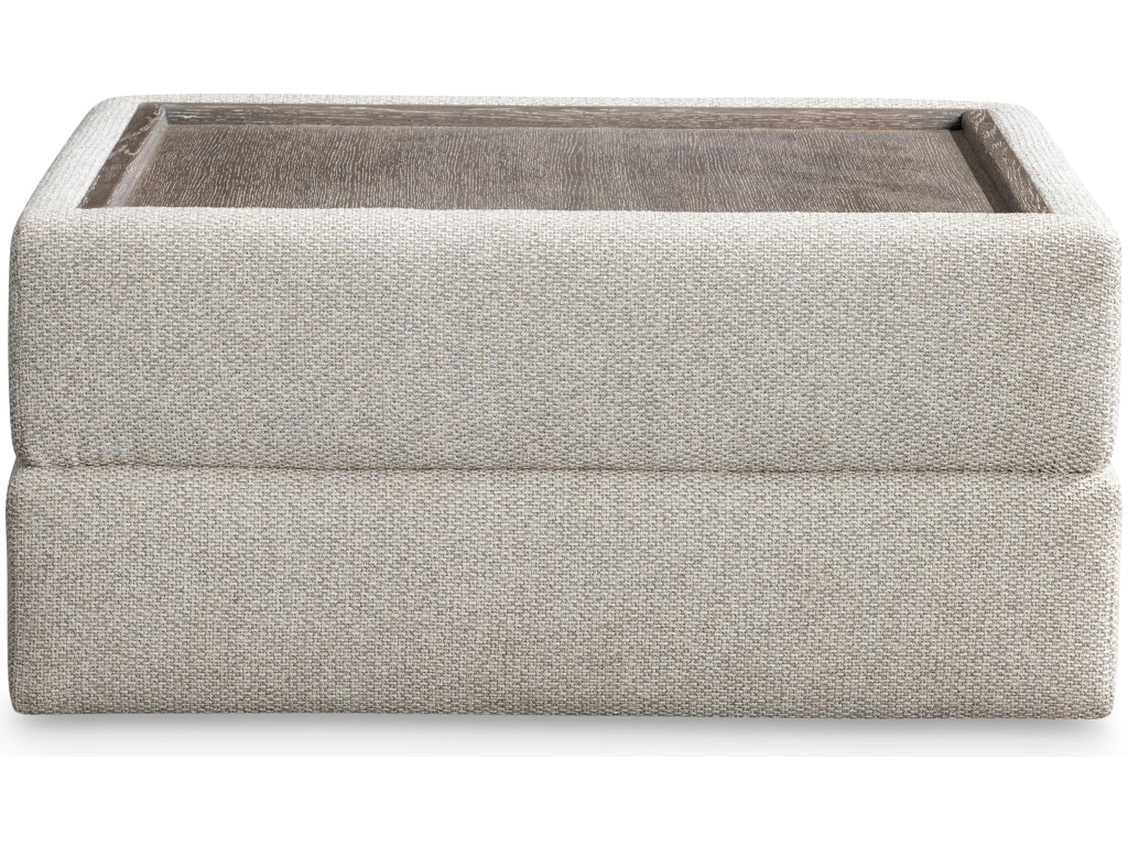 Vista Fabric Ottoman - image 1