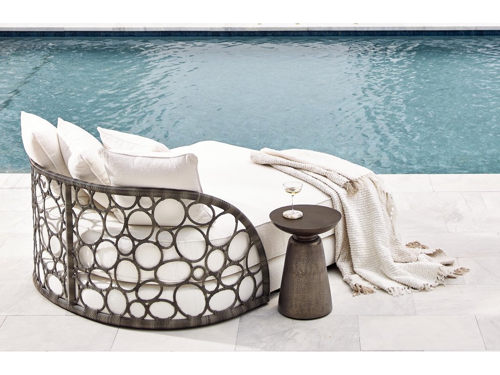 Catalan Outdoor Accent Table - image 4