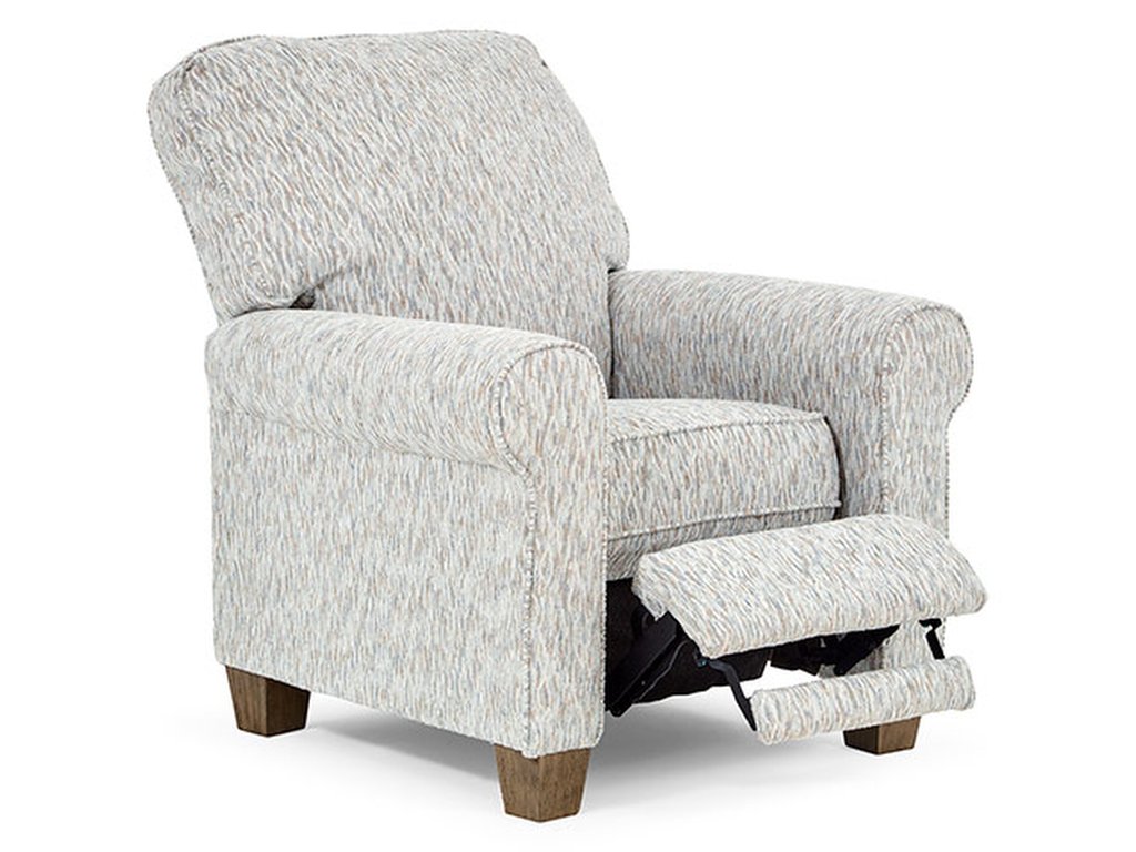 Kayne Pillow Back High Leg Recliner - image 6
