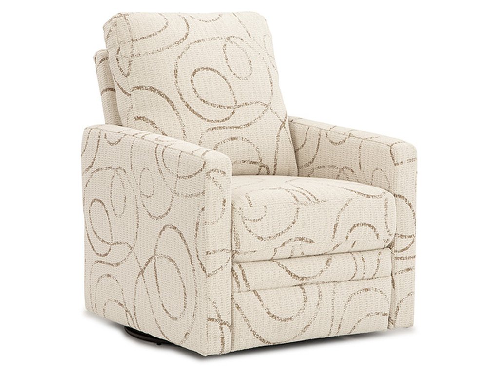 Giana Swivel Barrel Recliner - main image