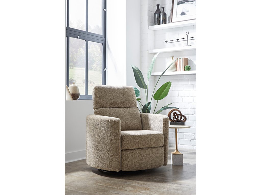 Corllini Swivel Barrel Recliner - image 12