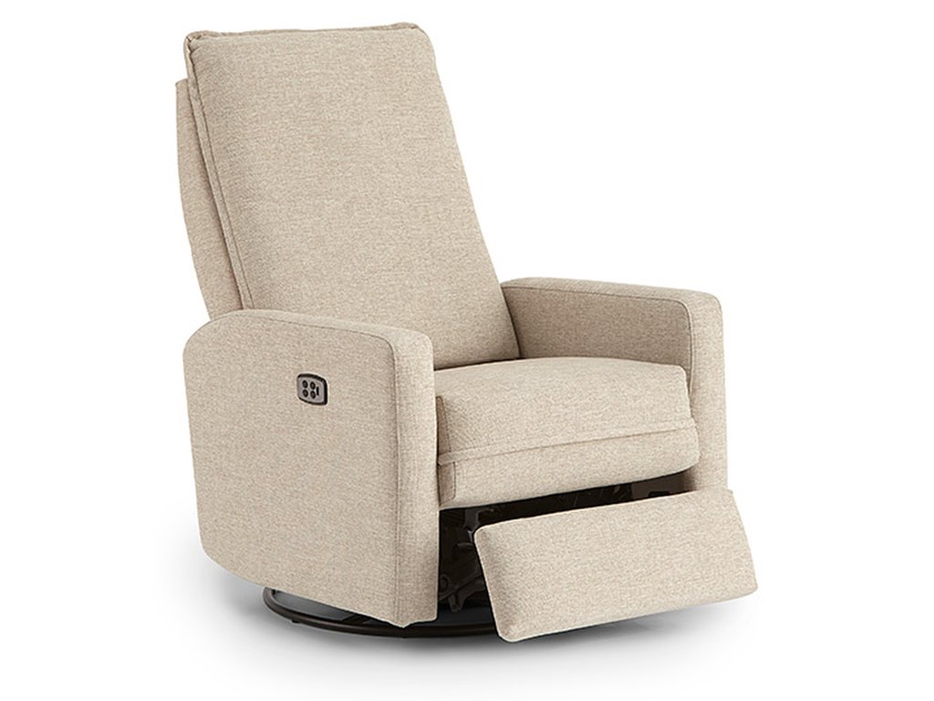 Calli Modern-Styled Swivel Glider Recliner - image 1