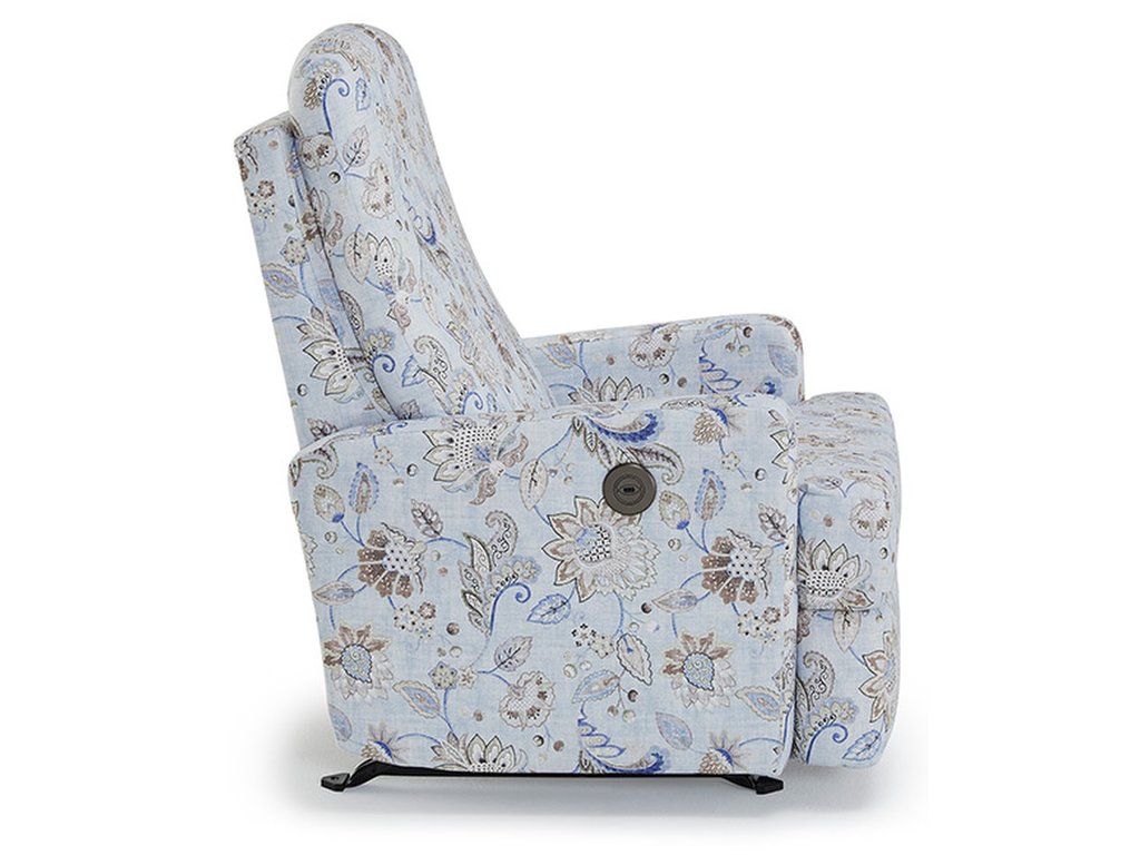 Best Home Furnishings Sorelle Modern Styled, Petite-Sized Recliner, alternate view 4