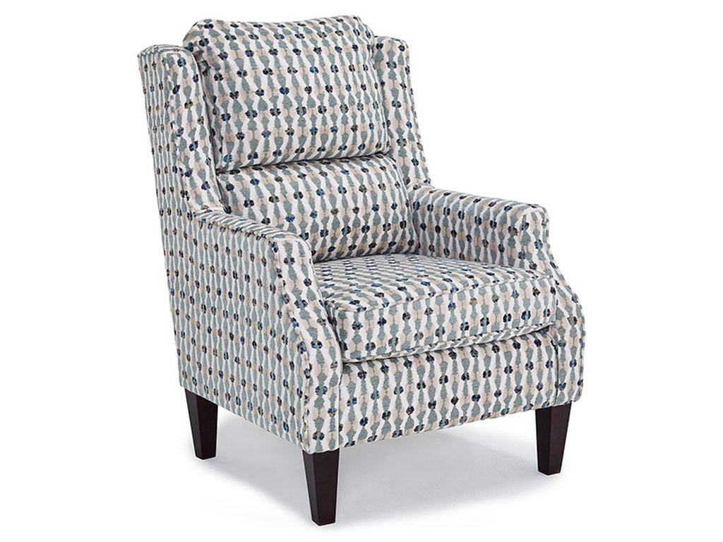 Sulton Refined Wingback Chair, Tailored for Comfort - image 4