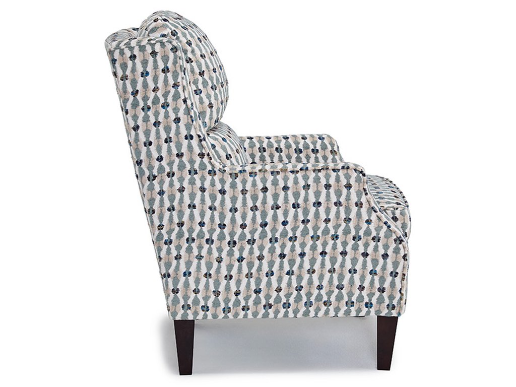 Sulton Refined Wingback Chair, Tailored for Comfort - image 6