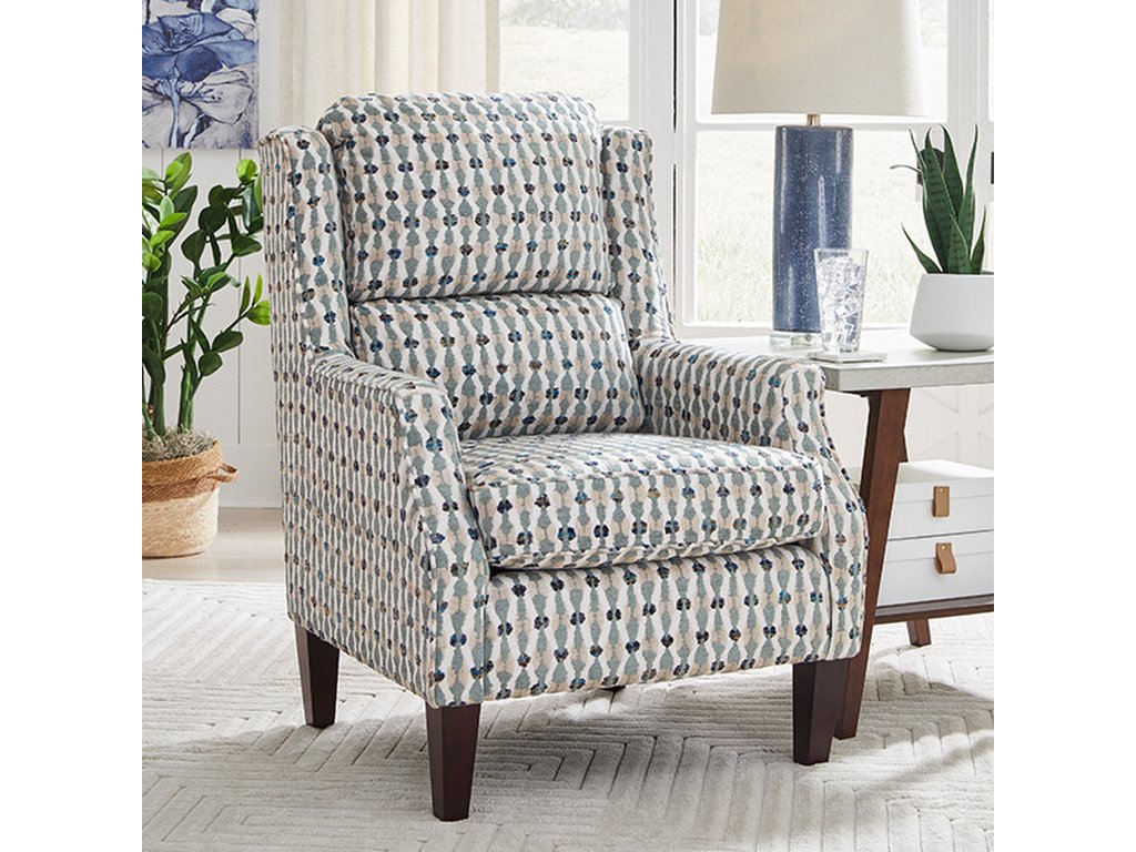 Sulton Refined Wingback Chair, Tailored for Comfort - image 8