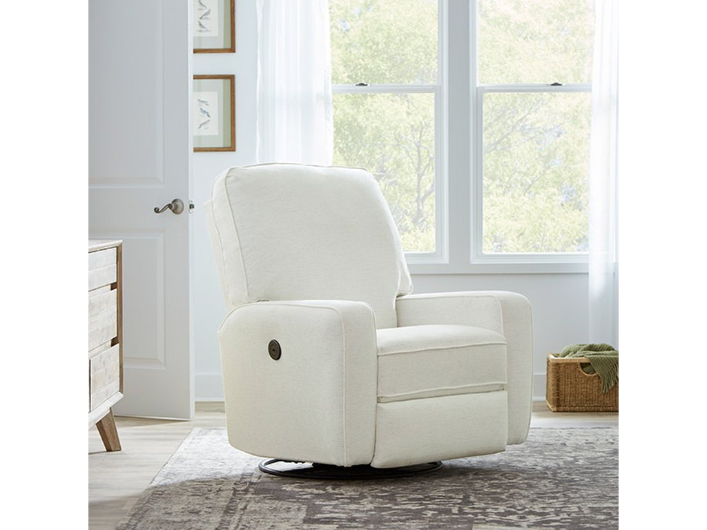 Best Home Furnishings Bilana Modern Swivel Glider Recliner, alternate view 7