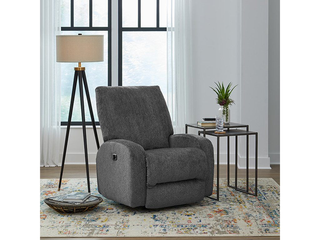 Alira Pillow-Cushioned Back, Modern Recliner - image 7