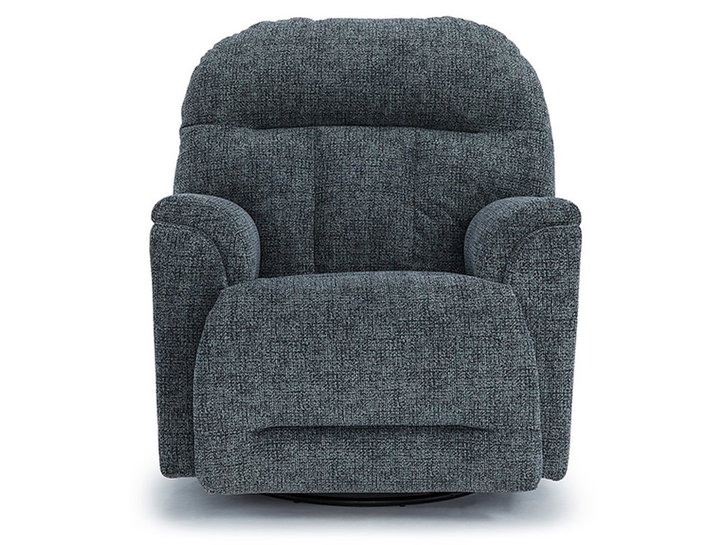 Suitably Medium-sized, Overstuffed Pillow Recliner - image 3