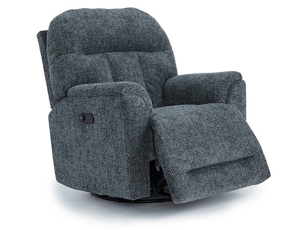 Suitably Medium-sized, Overstuffed Pillow Recliner - image 2