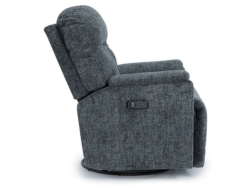 Suitably Medium-sized, Overstuffed Pillow Recliner - image 4
