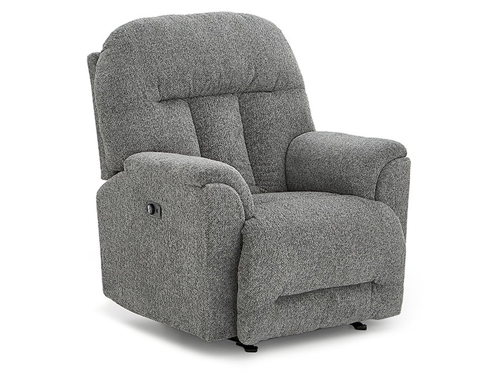 Suitably Medium-sized, Overstuffed Pillow Recliner - image 8