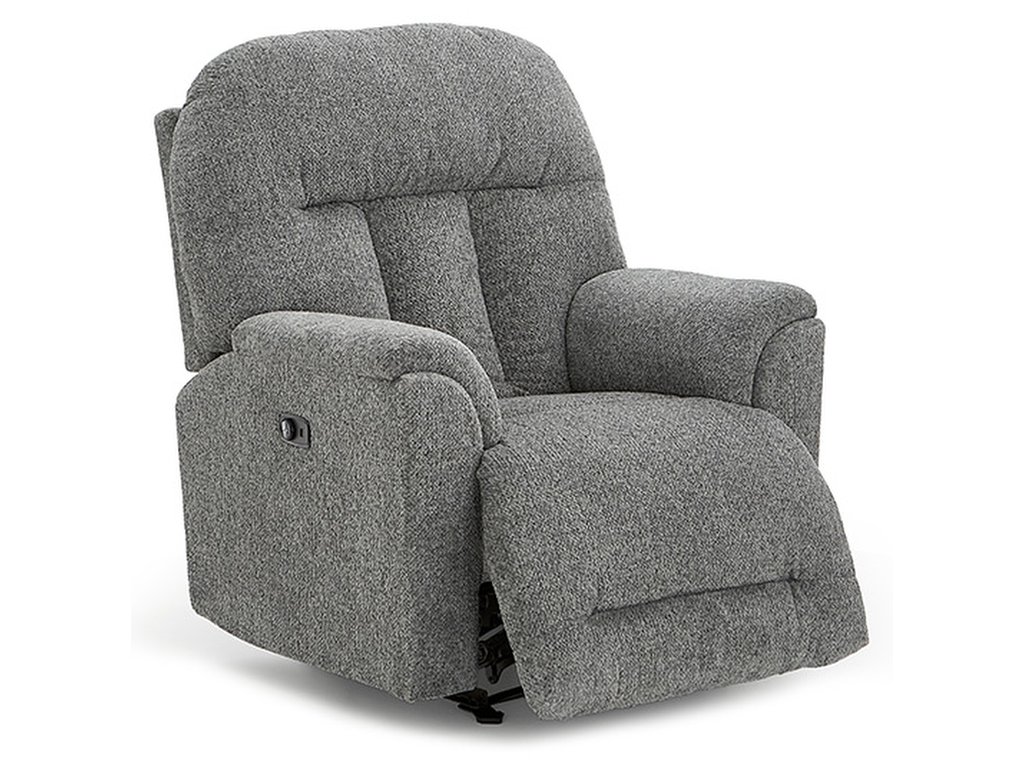 Suitably Medium-sized, Overstuffed Pillow Recliner - image 9