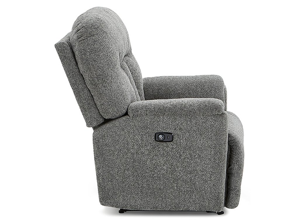 Suitably Medium-sized, Overstuffed Pillow Recliner - image 11