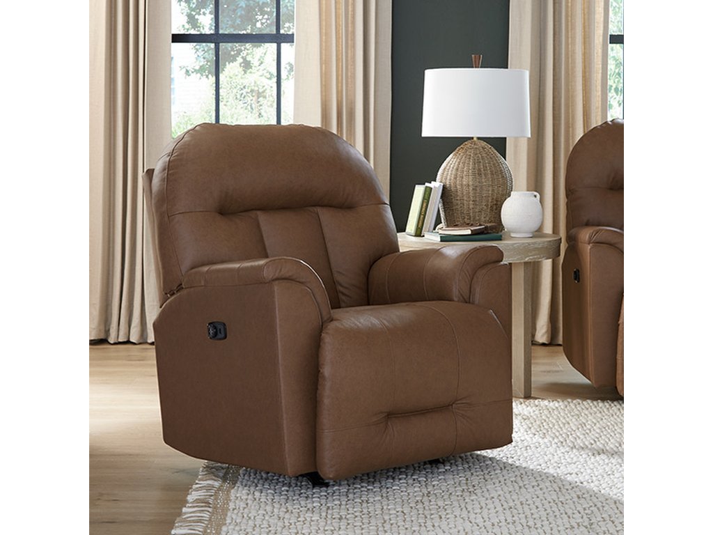 Suitably Medium-sized, Overstuffed Pillow Recliner - image 21