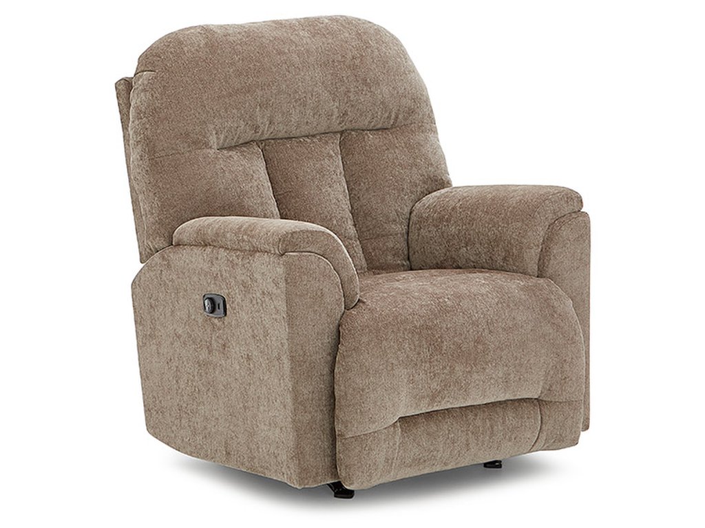 Suitably Medium-sized, Overstuffed Pillow Recliner - image 13