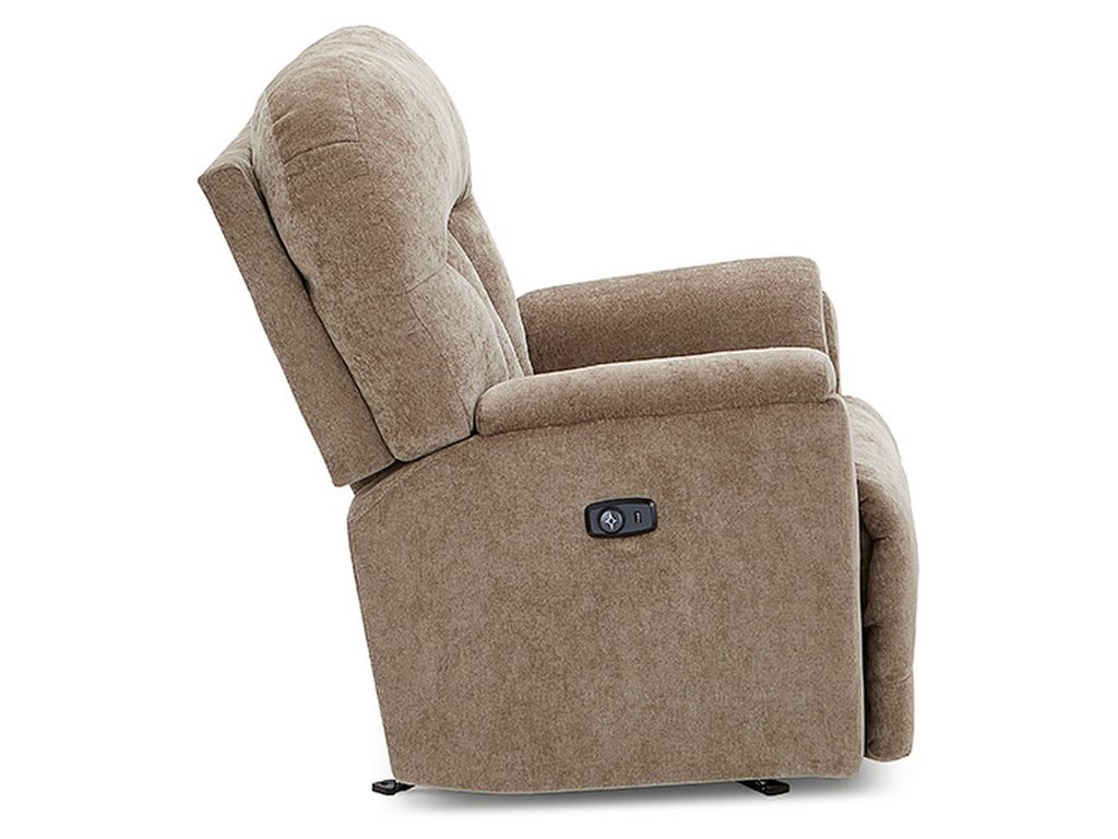 Suitably Medium-sized, Overstuffed Pillow Recliner - image 15
