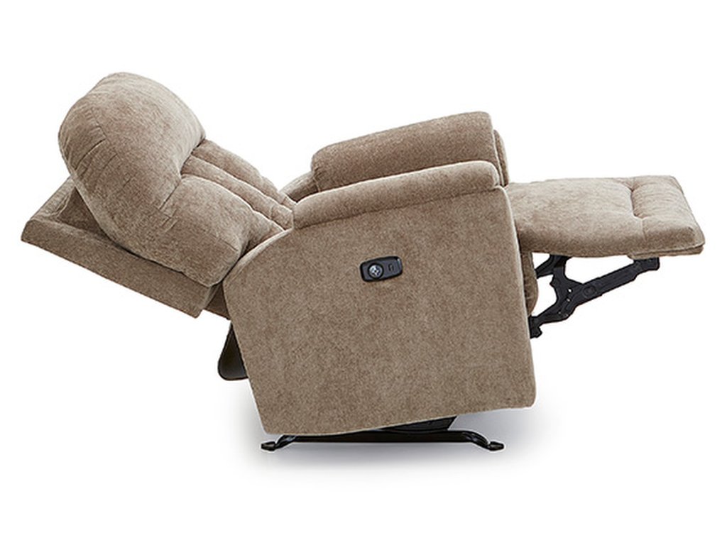 Suitably Medium-sized, Overstuffed Pillow Recliner - image 16