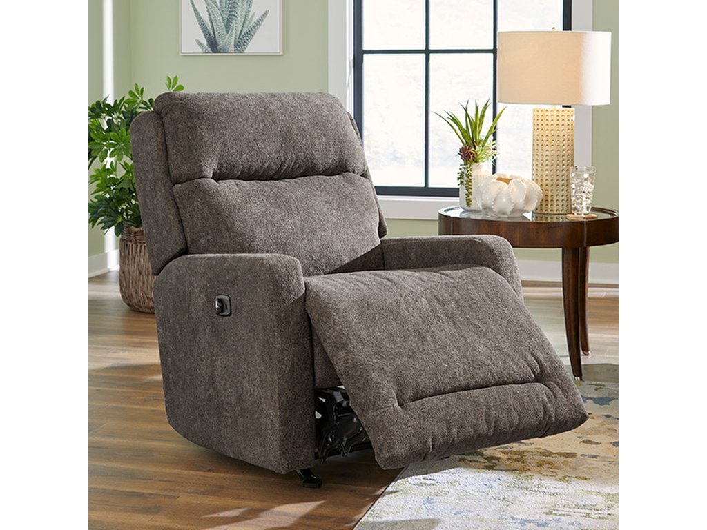Livvy Modern Shape, Pillowed Recline Comfort - image 7