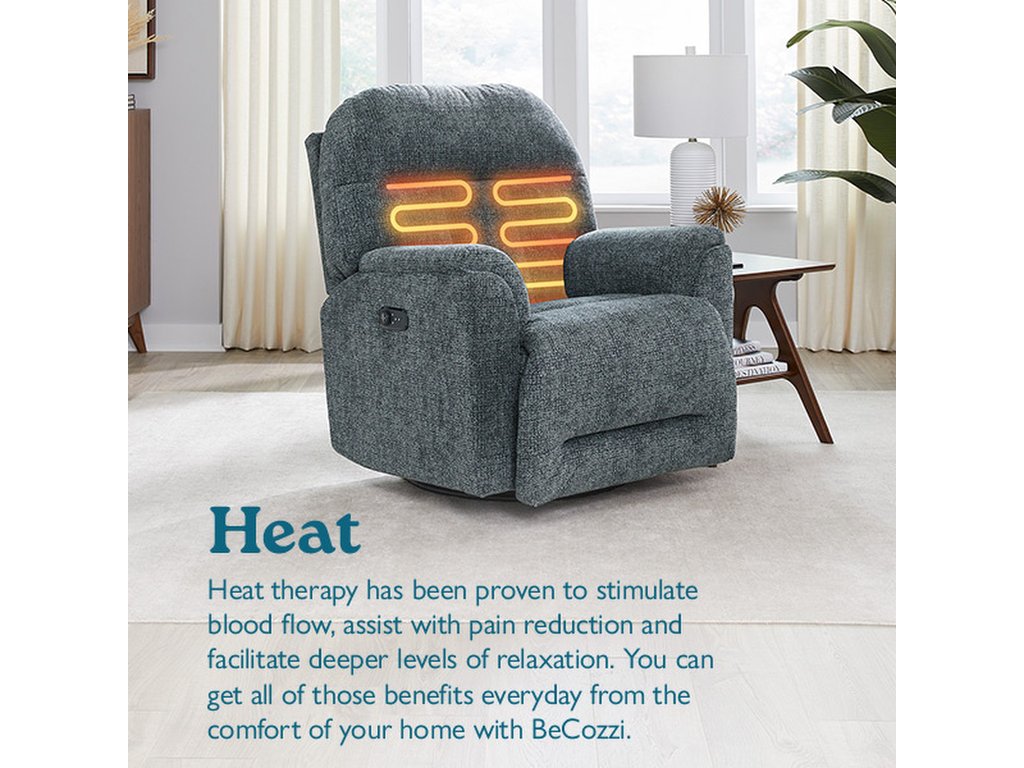 Suitably Medium-sized, Overstuffed Pillow Recliner - image 9