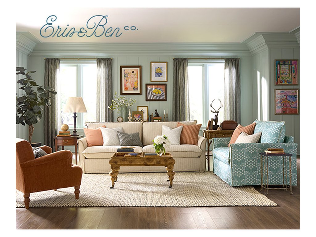 Oxford Sofa Stationary Sofa with Down Blend Cushion Wrap - image 10