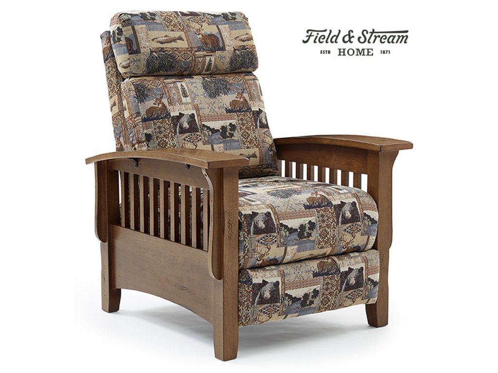 Tuscan High Leg, Mission-Style?Recliner - image 4
