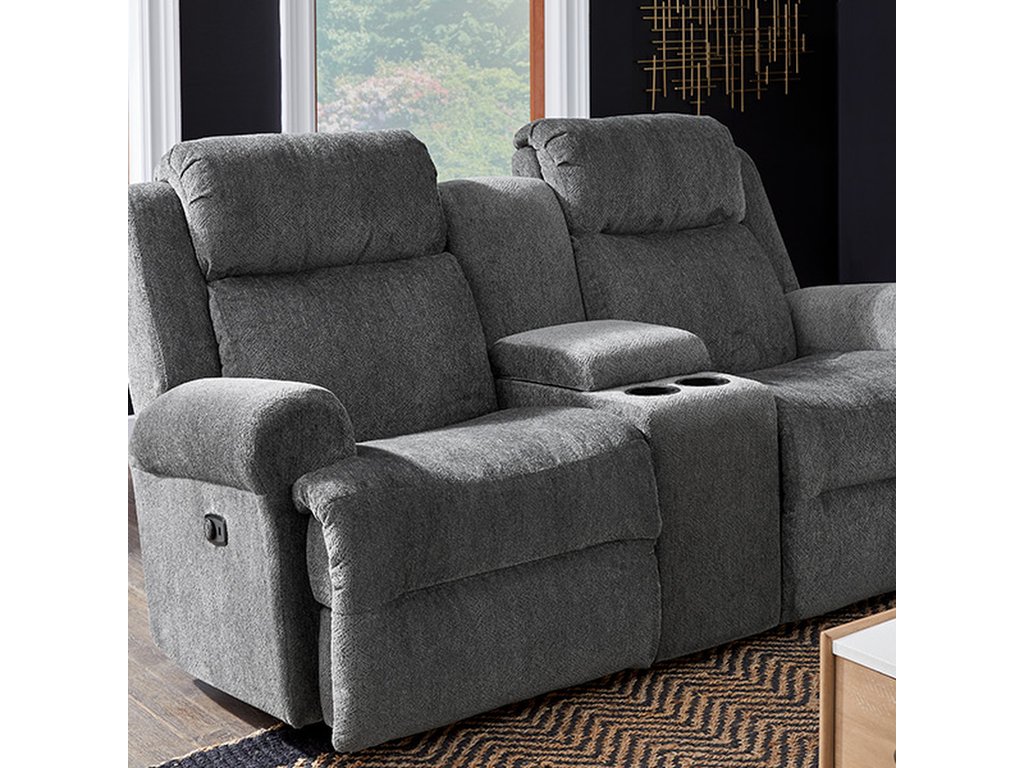 Brielle Loveseat Stylish Reclining Loveseat - image 6