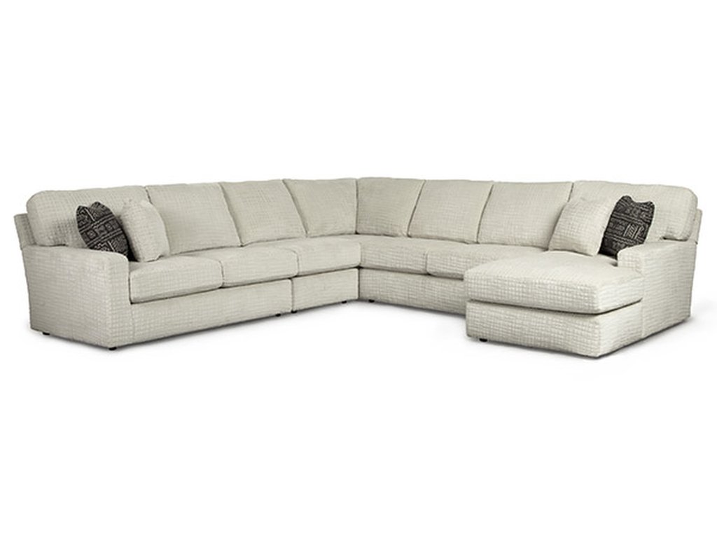 Dovely Sectional Transitionally Styled Chaise Lounge Sofa - main image