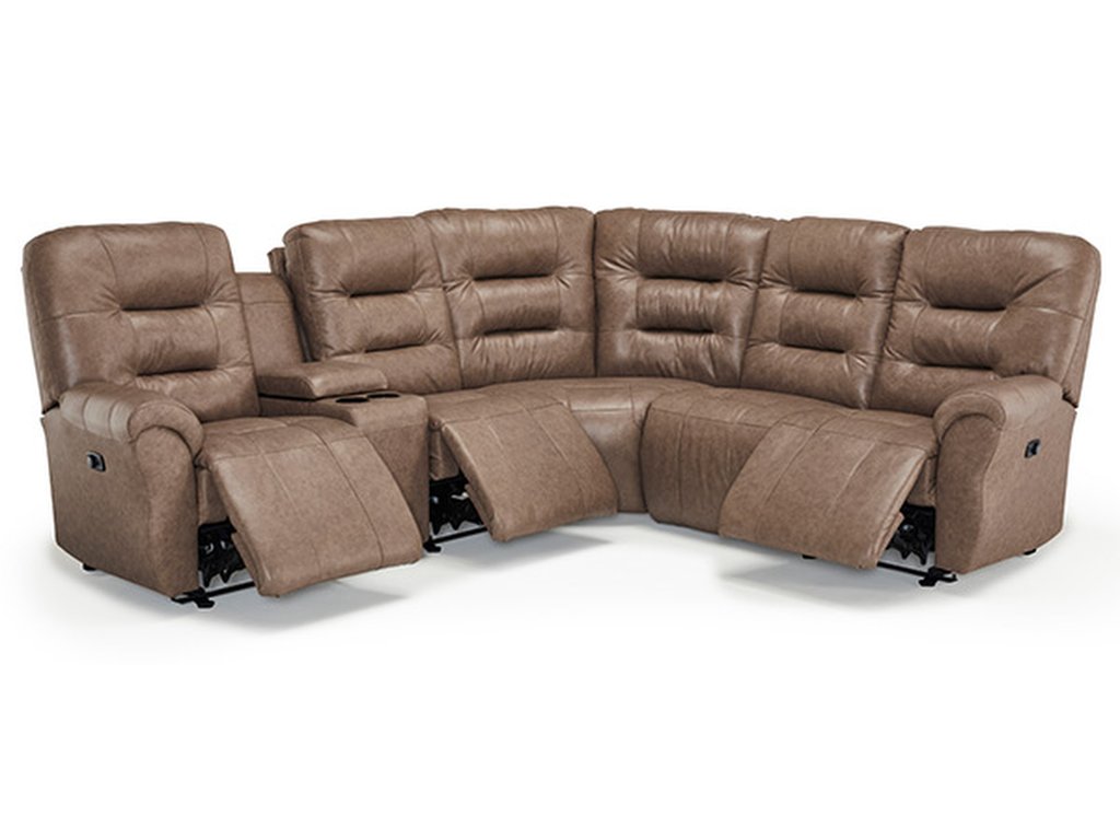 Unity Sectional Pillow Back, Reclining Sectional - image 12