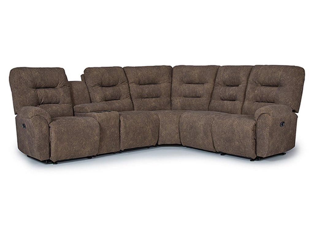 Unity Sectional Pillow Back, Reclining Sectional - image 3