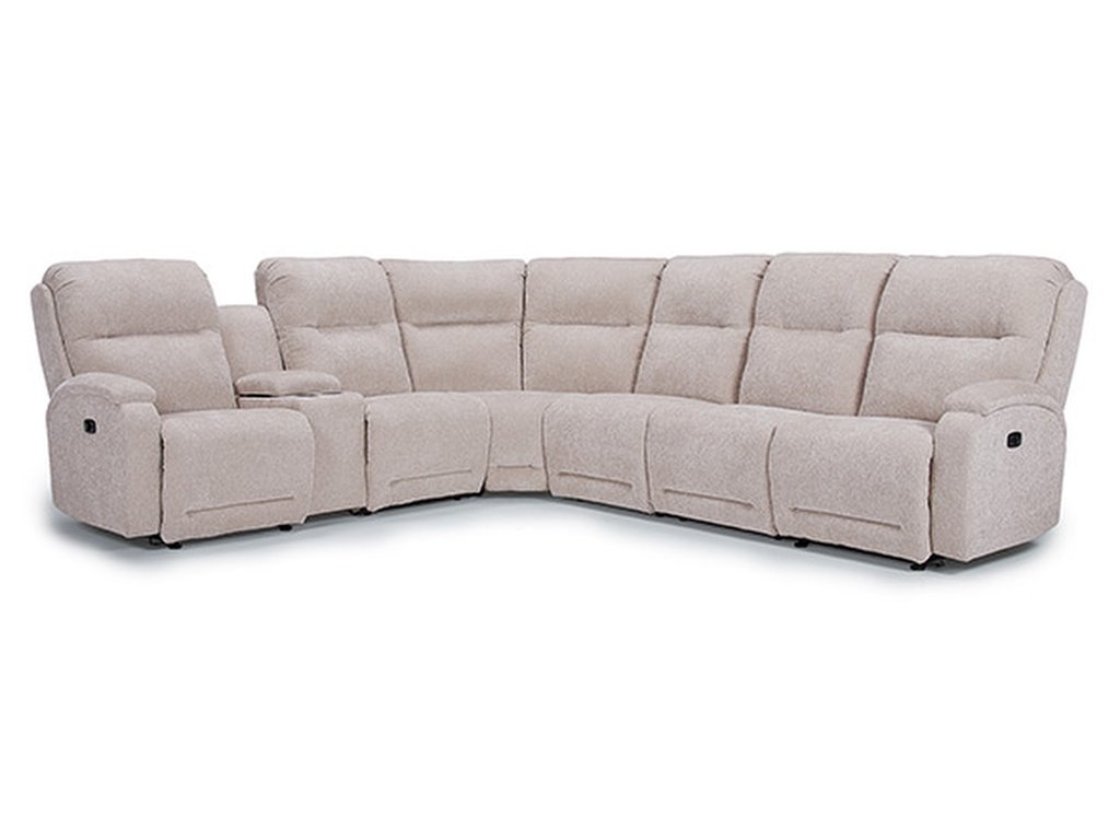 Maverly Sectional Heavily Cushioned Reclining Sectional - main image