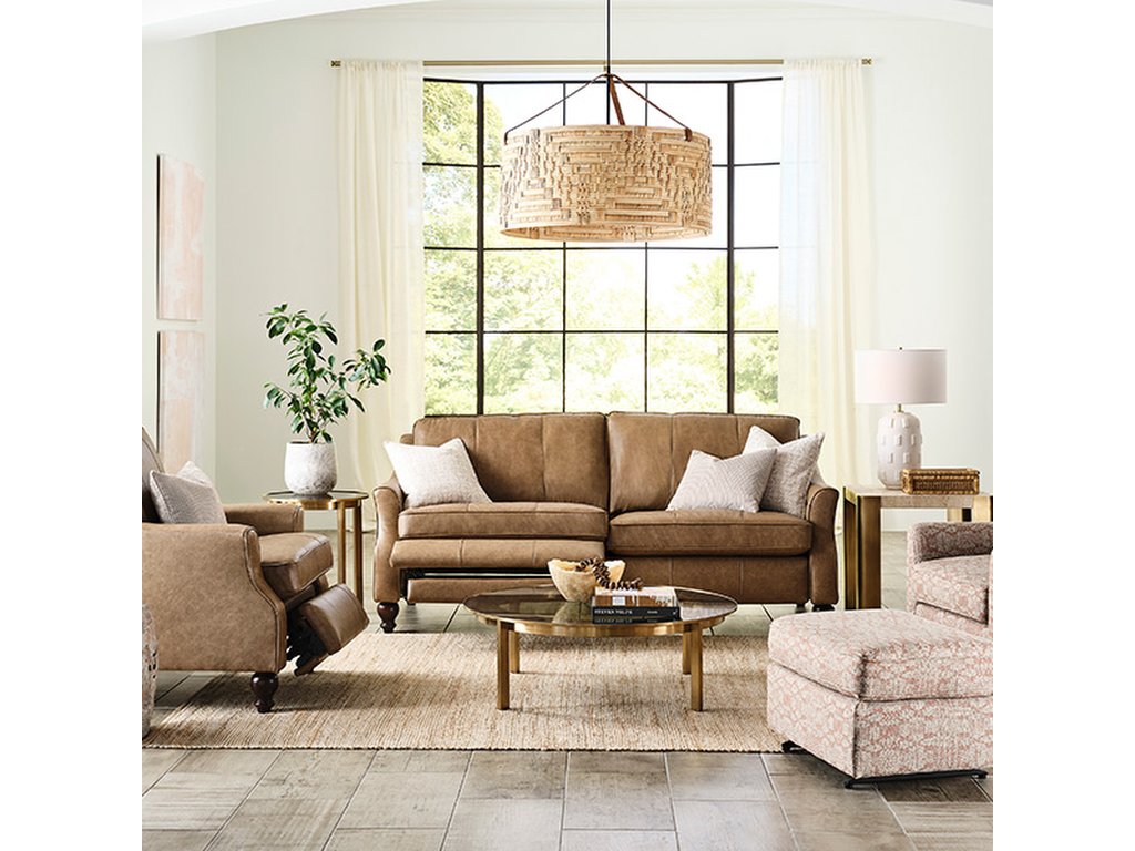 Adeline Sofa Traditionally Styled Incliner Sofa - image 10