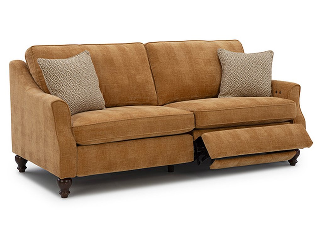 Adeline Sofa Traditionally Styled Incliner Sofa - image 2