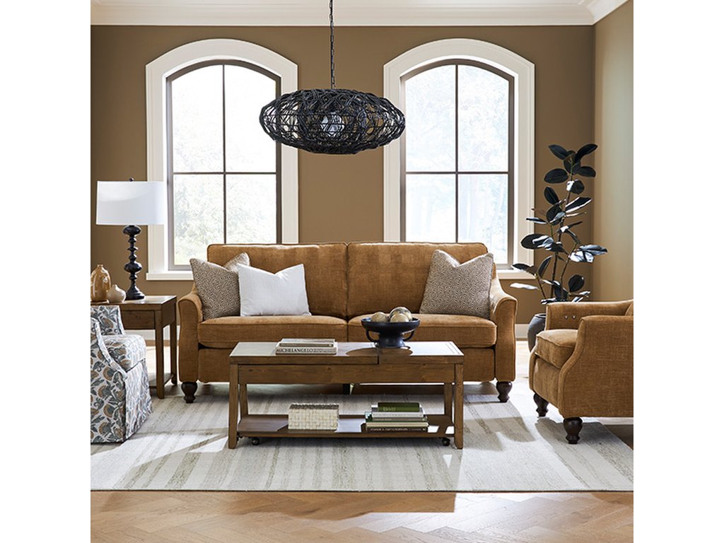 Adeline Sofa Traditionally Styled Incliner Sofa - image 6