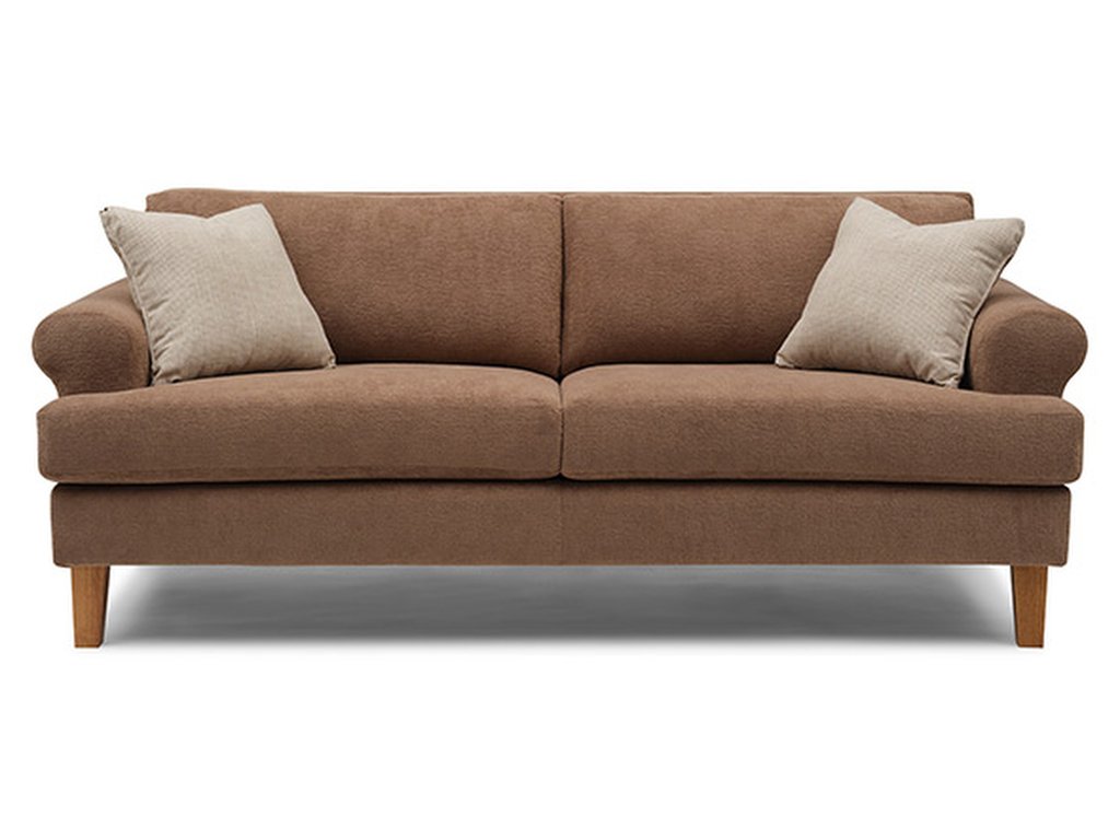 Lumira Sofa Transitionally-styled Sofa w/ 2 Pillows - image 1