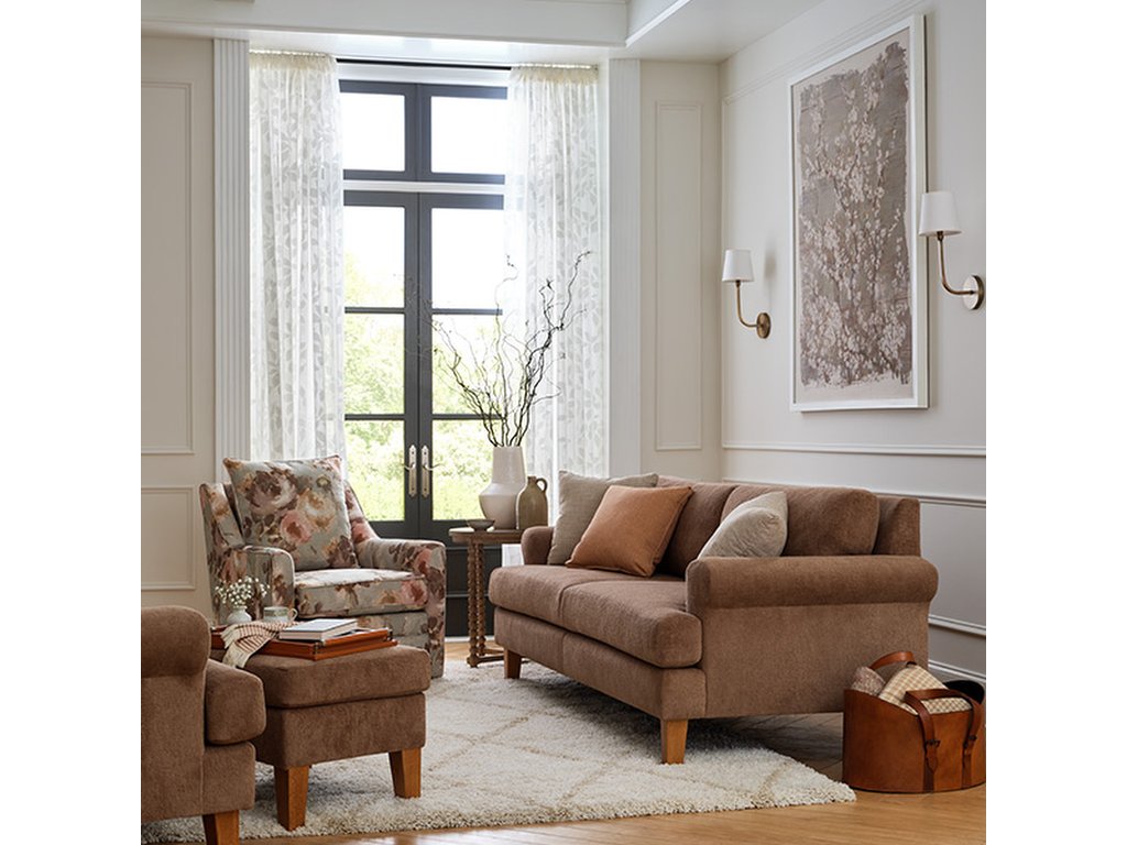 Lumira Sofa Transitionally-styled Sofa w/ 2 Pillows - image 8