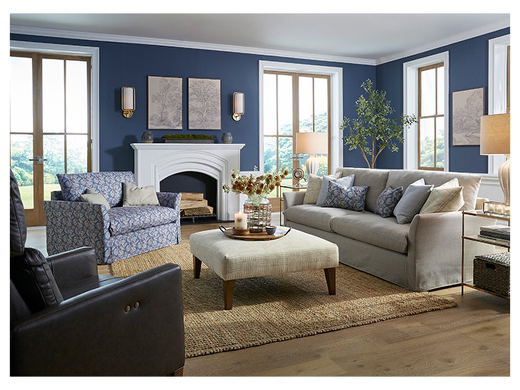Oxford Sofa Stationary Sofa with Down Blend Cushion Wrap - image 5