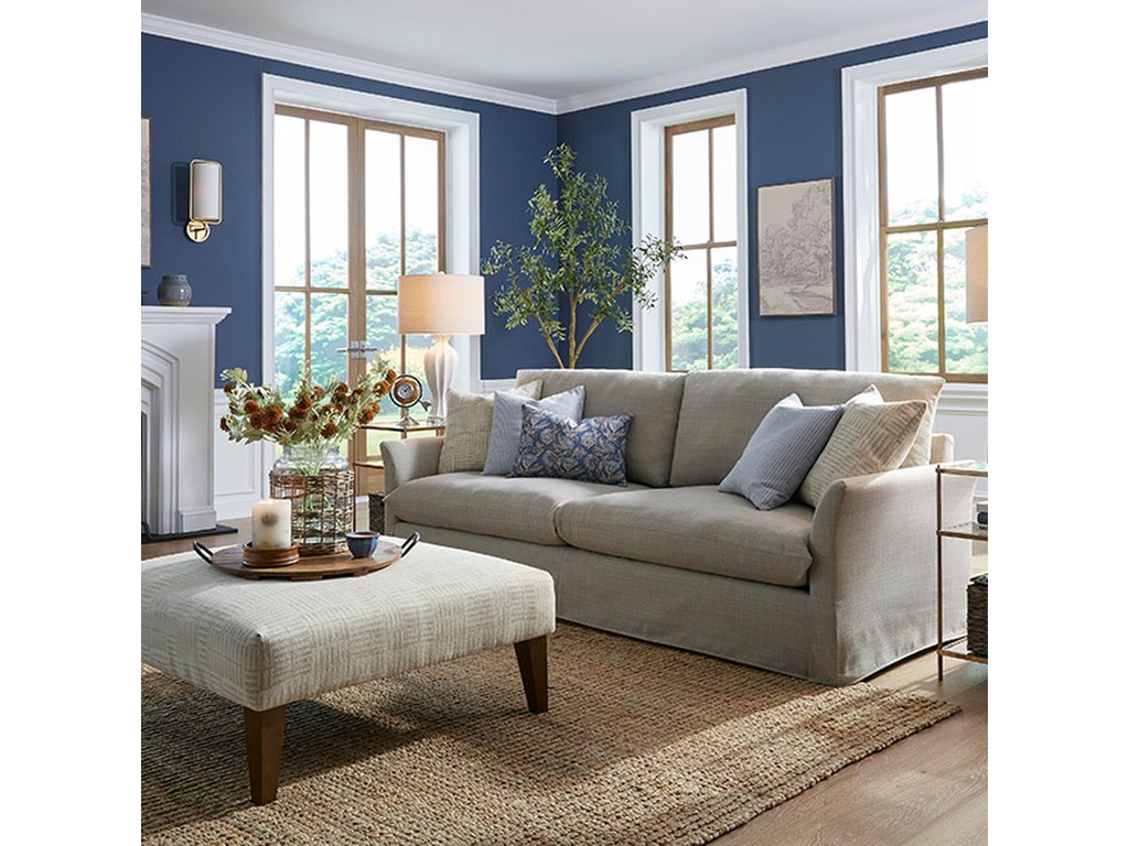 Oxford Sofa Stationary Sofa with Down Blend Cushion Wrap - image 8