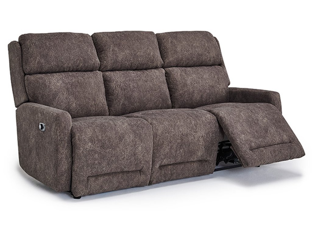 Livvy Sofa Modern Shape, Pillowed Recline Comfort - image 2