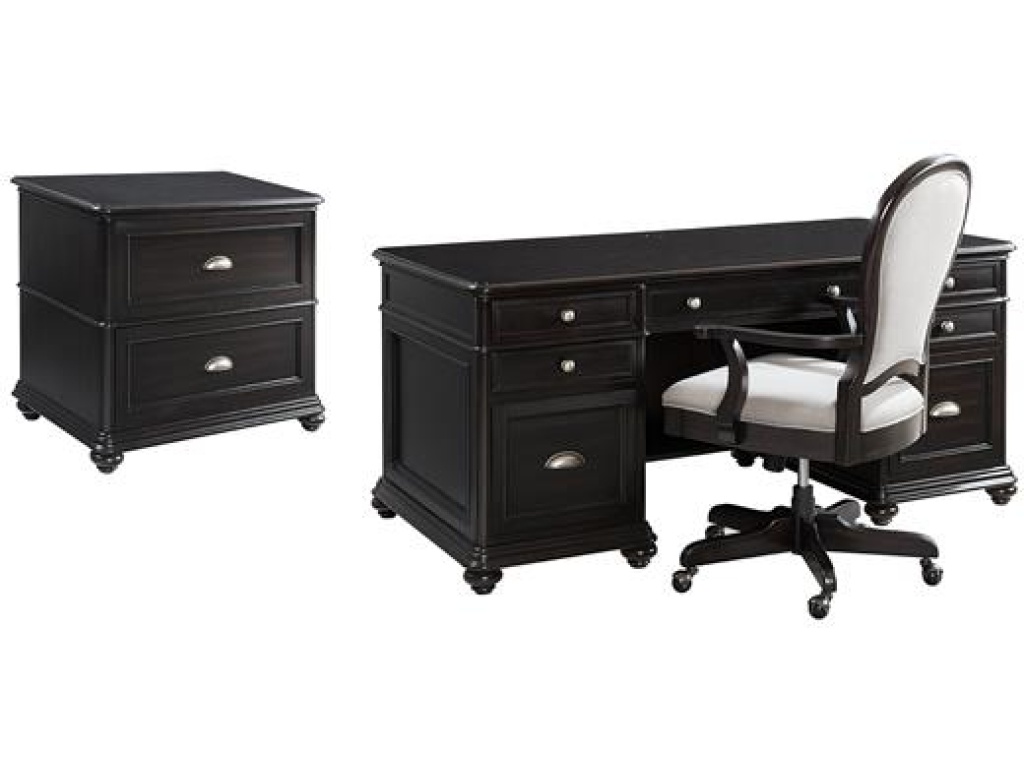 Round Back Uph Desk Chair - image 5